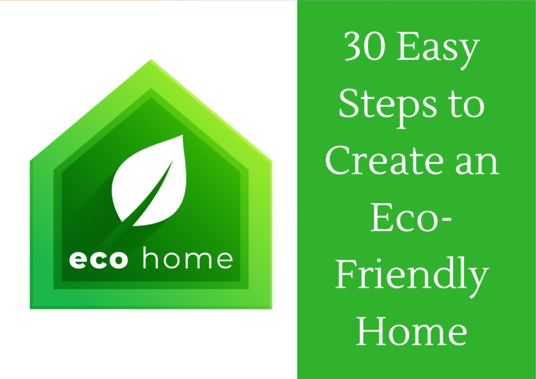 30 way to create an eco-friendly Home